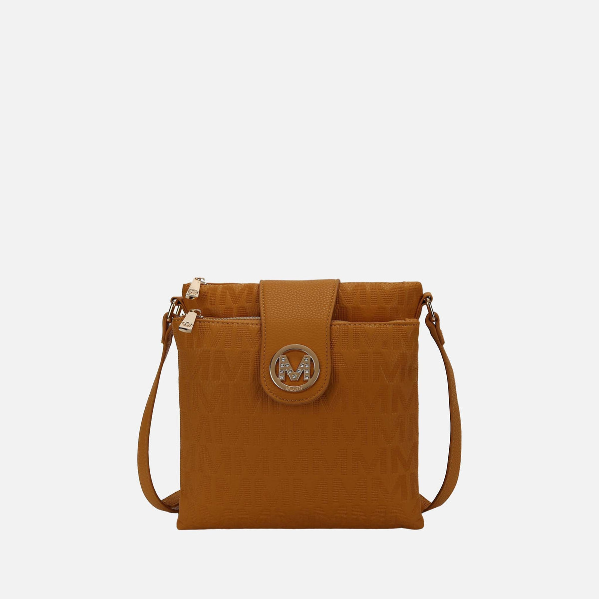 Mkf Collection by Mia K. - Marietta Signature Crossbody Bag