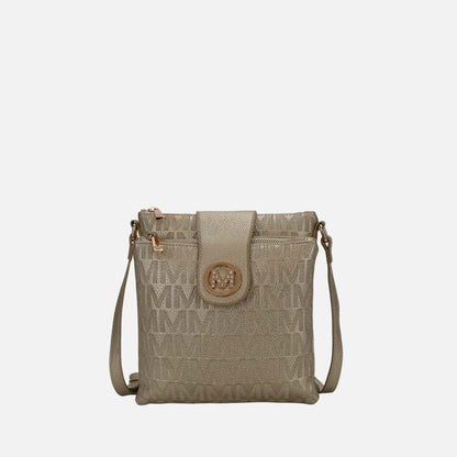 Mkf Collection by Mia K. - Marietta Signature Crossbody Bag