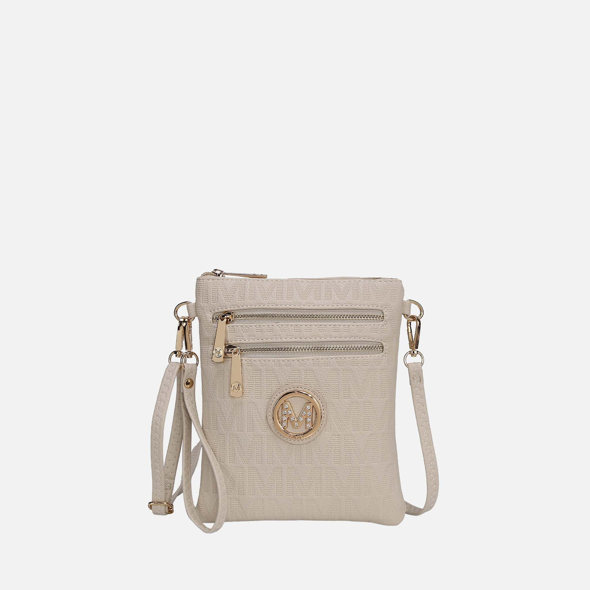 Mkf Collection by Mia K. - Andrea Signature Crossbody Bag