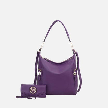 MKF Collection by Mia K. - Ophelia Hobo Bag and Wallet Set