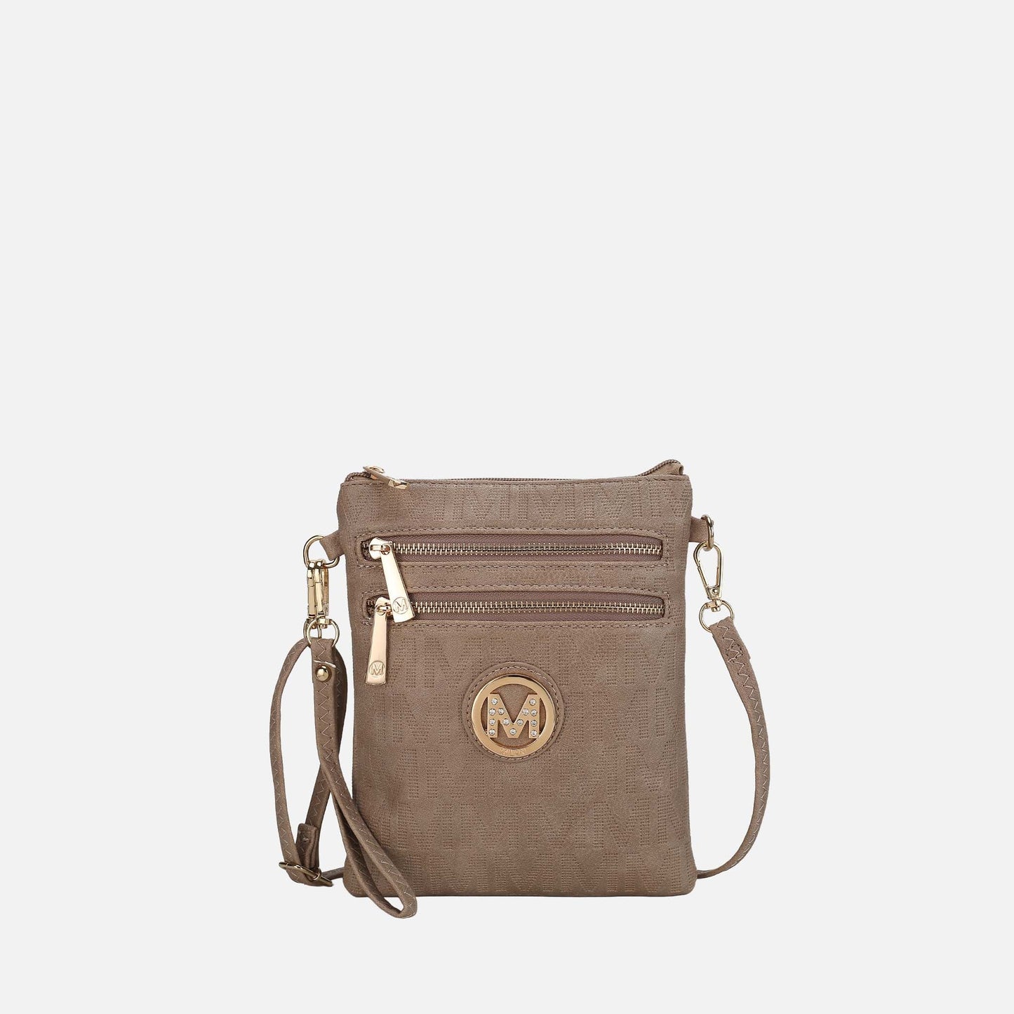 Mkf Collection by Mia K. - Andrea Signature Crossbody Bag