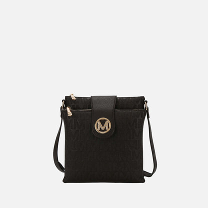 Mkf Collection by Mia K. - Marietta Signature Crossbody Bag