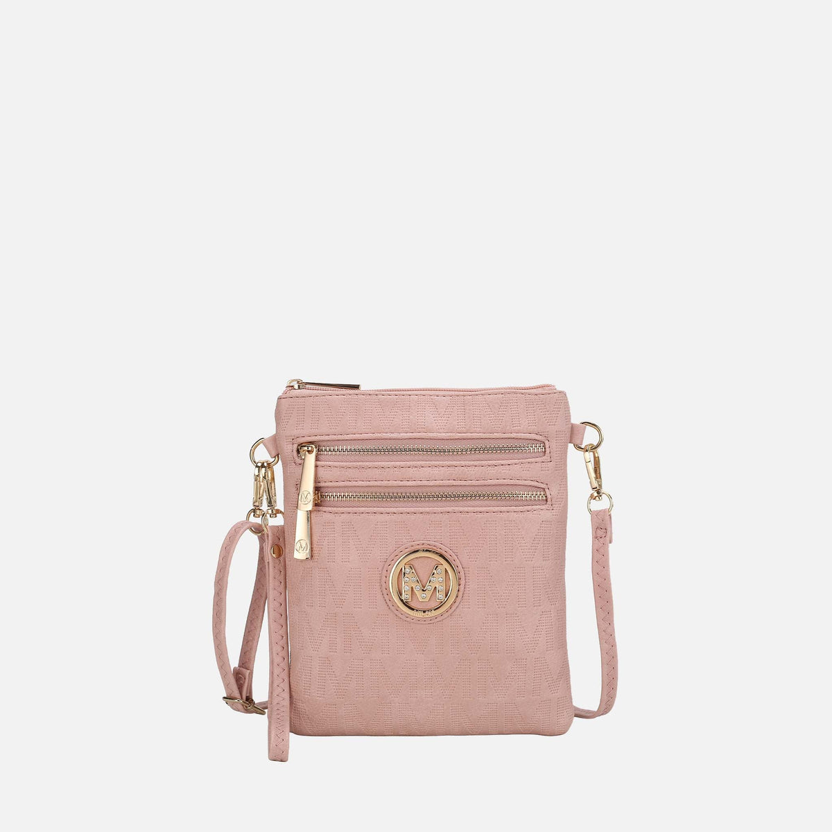 Mkf Collection by Mia K. - Andrea Signature Crossbody Bag