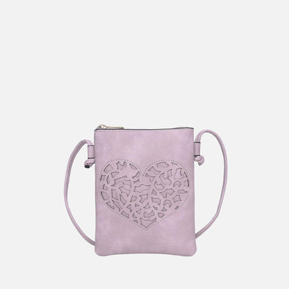 Mkf Collection by Mia K. - Heartly Crossbody Bag