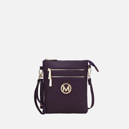 Mkf Collection by Mia K. - Andrea Signature Crossbody Bag