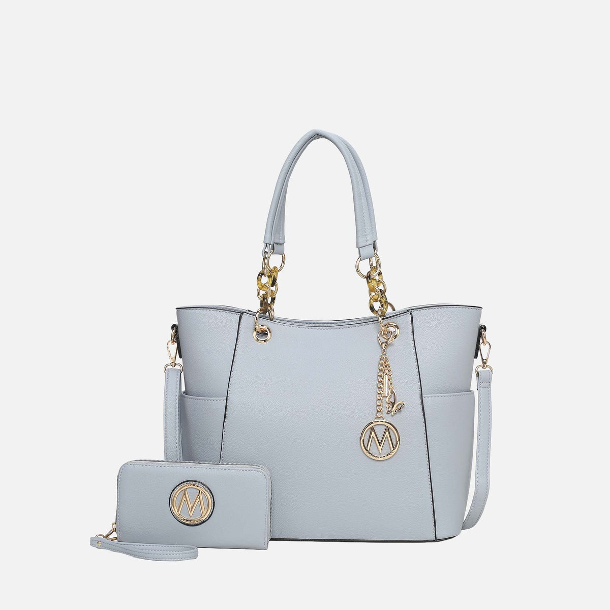 Mkf Collection by Mia K. - Bonita Tote Bag and Wallet Set