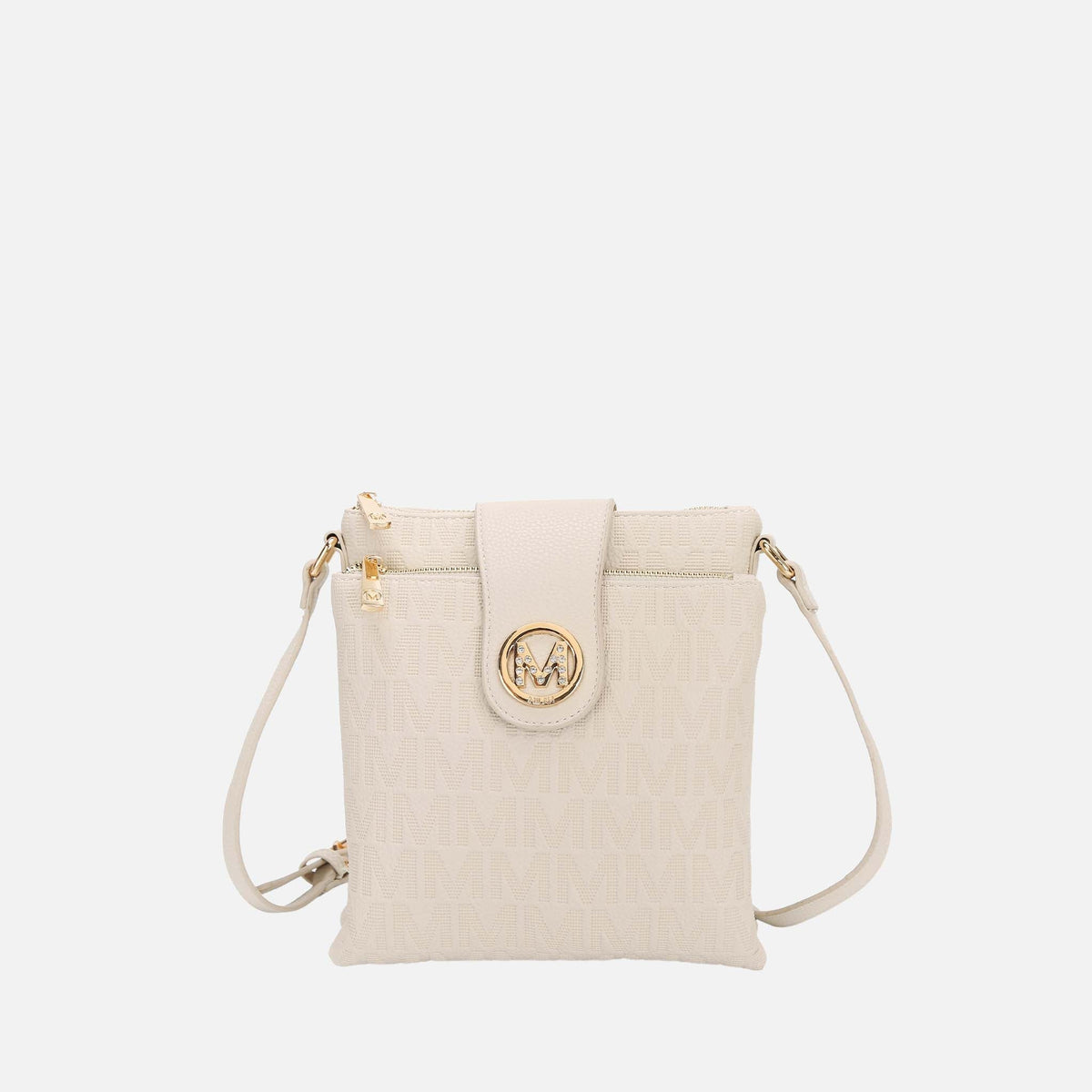 Mkf Collection by Mia K. - Marietta Signature Crossbody Bag
