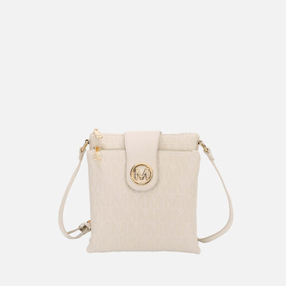 Mkf Collection by Mia K. - Marietta Signature Crossbody Bag