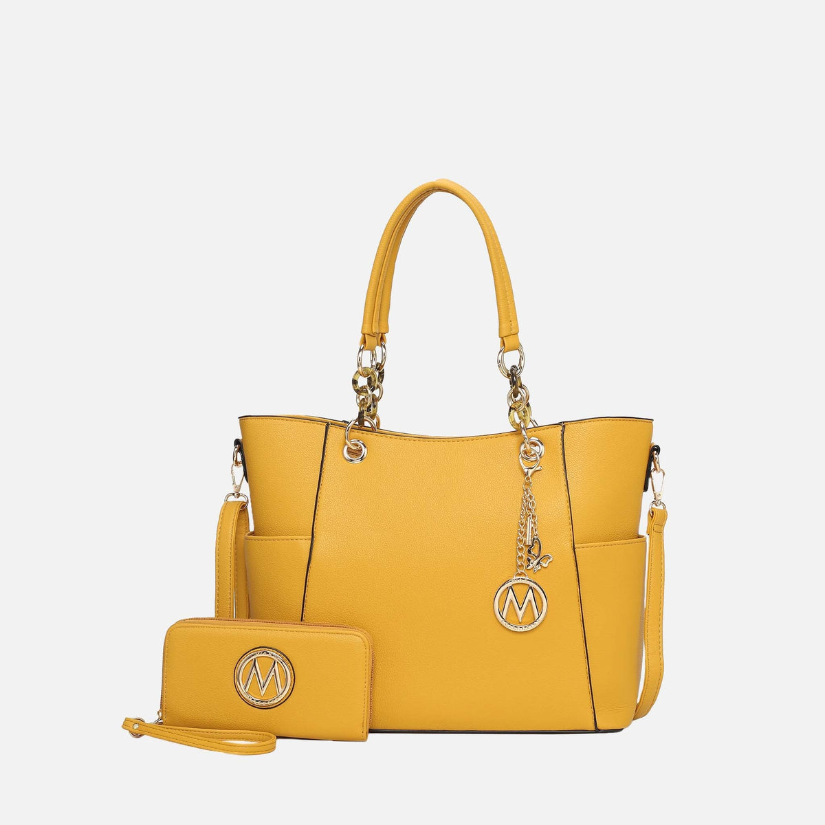 Mkf Collection by Mia K. - Bonita Tote Bag and Wallet Set