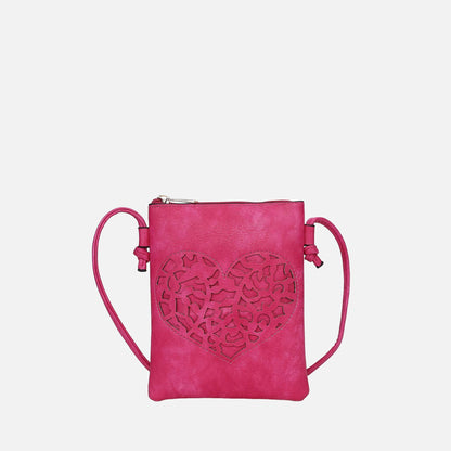 Mkf Collection by Mia K. - Heartly Crossbody Bag