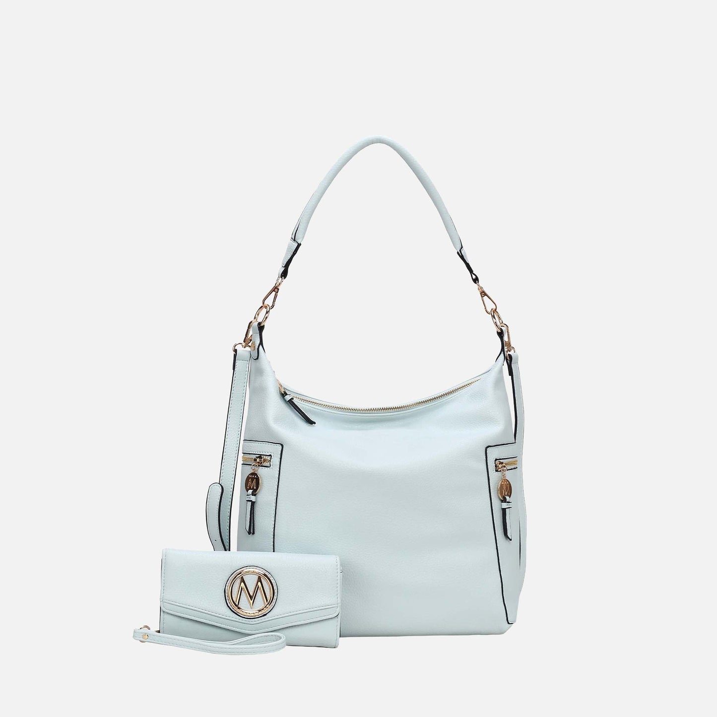 MKF Collection by Mia K. - Ophelia Hobo Bag and Wallet Set