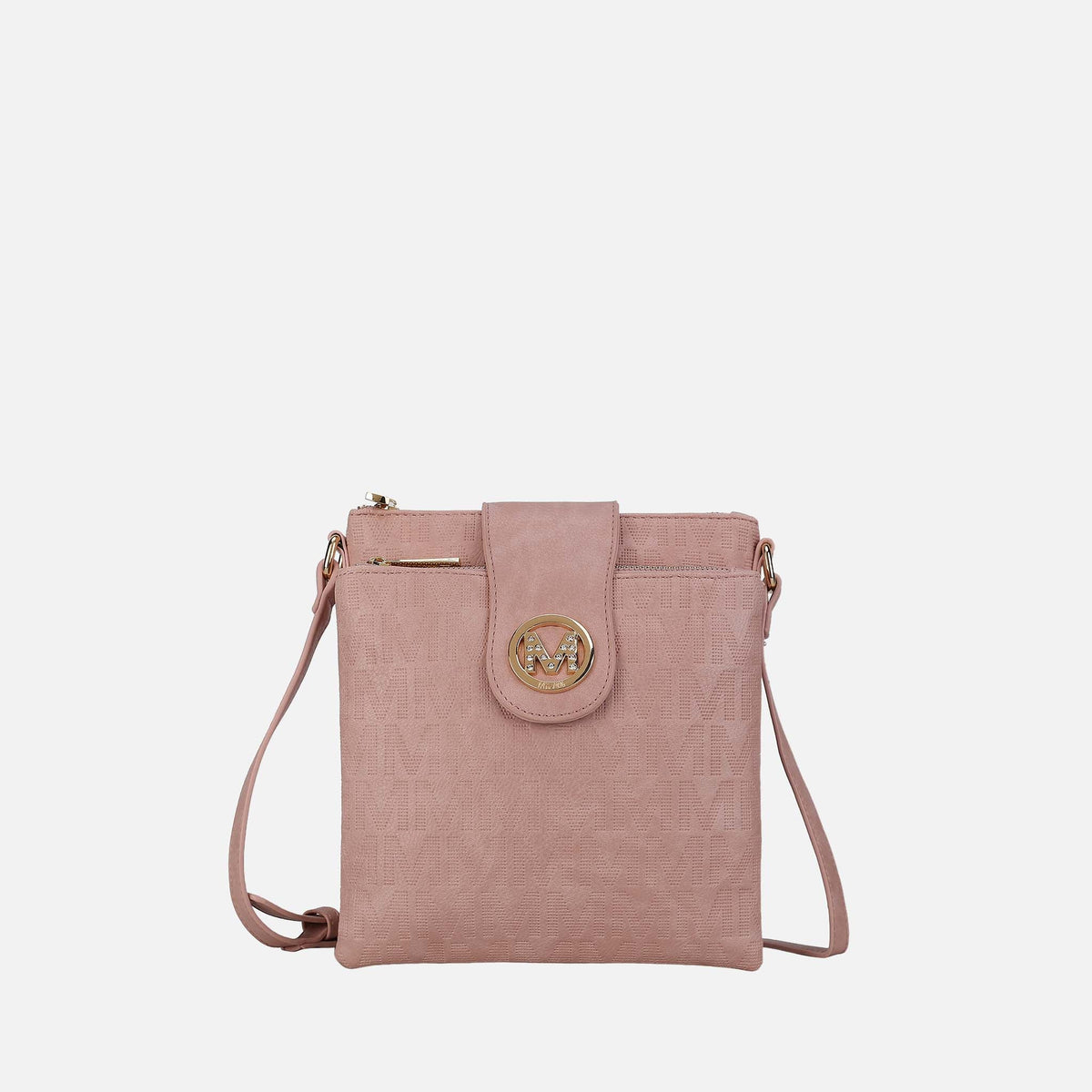 Mkf Collection by Mia K. - Marietta Signature Crossbody Bag