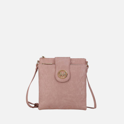 Mkf Collection by Mia K. - Marietta Signature Crossbody Bag