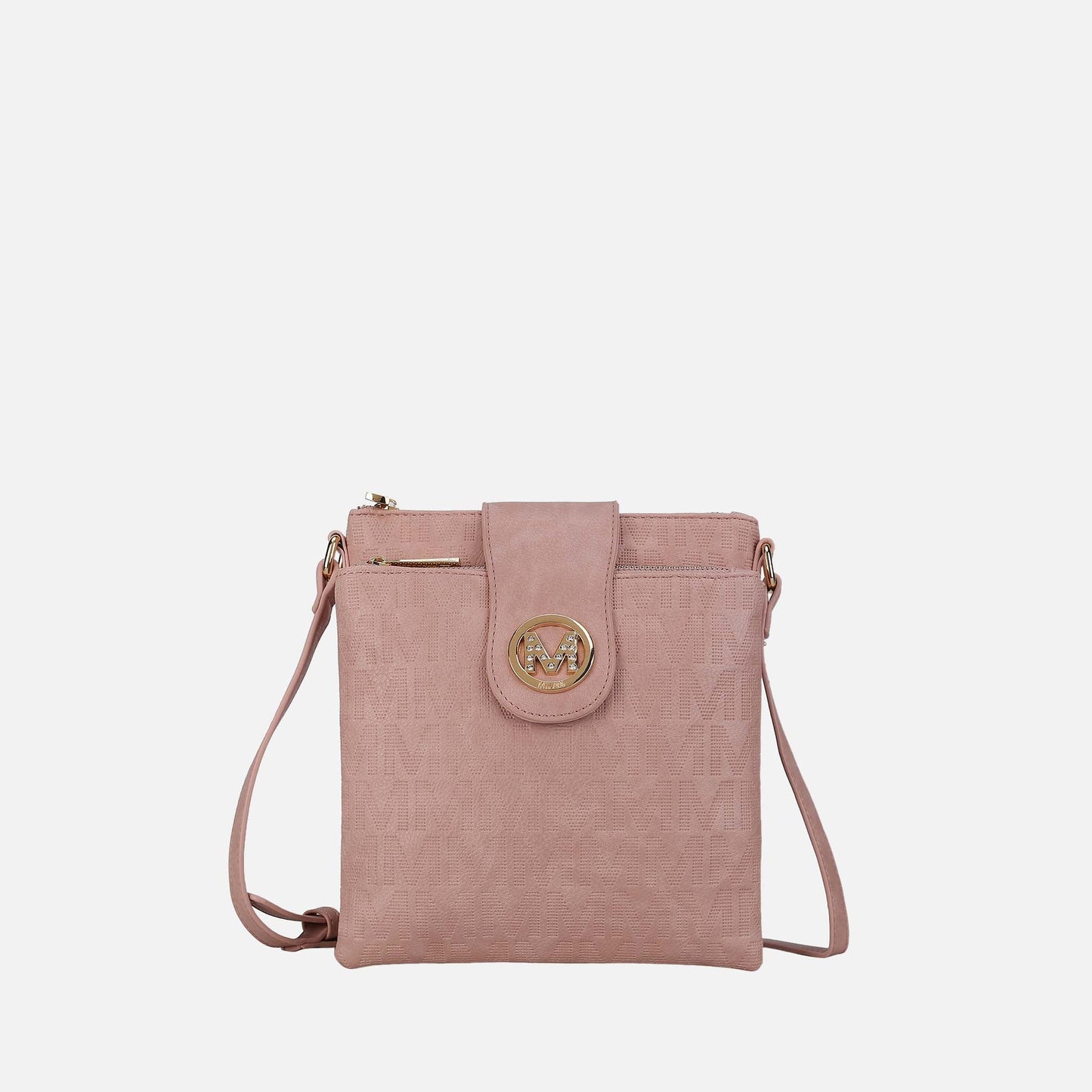Mkf Collection by Mia K. - Marietta Signature Crossbody Bag