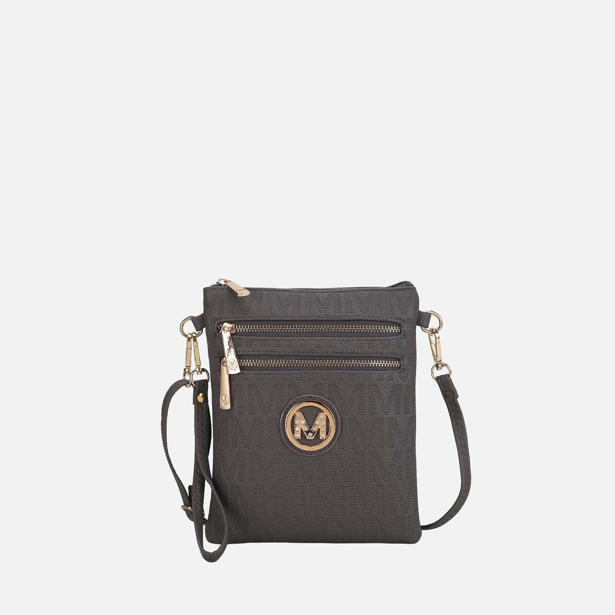Mkf Collection by Mia K. - Andrea Signature Crossbody Bag