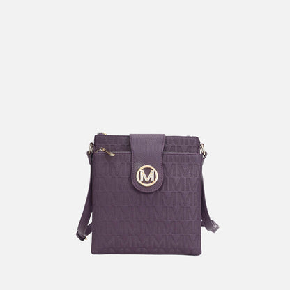 Mkf Collection by Mia K. - Marietta Signature Crossbody Bag
