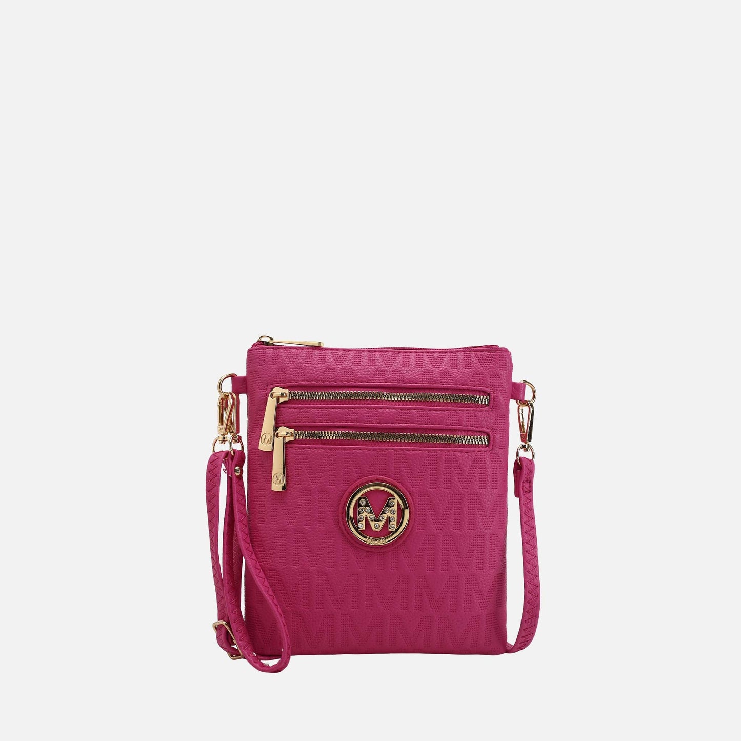 Mkf Collection by Mia K. - Andrea Signature Crossbody Bag
