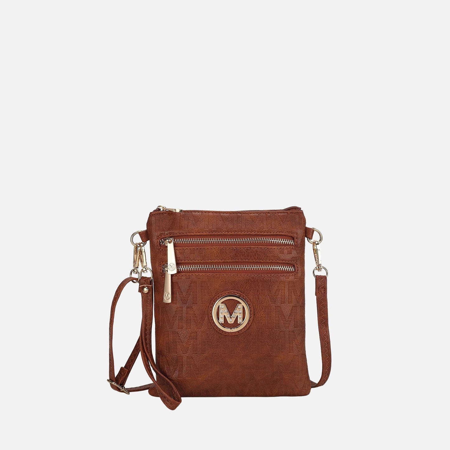 Mkf Collection by Mia K. - Andrea Signature Crossbody Bag