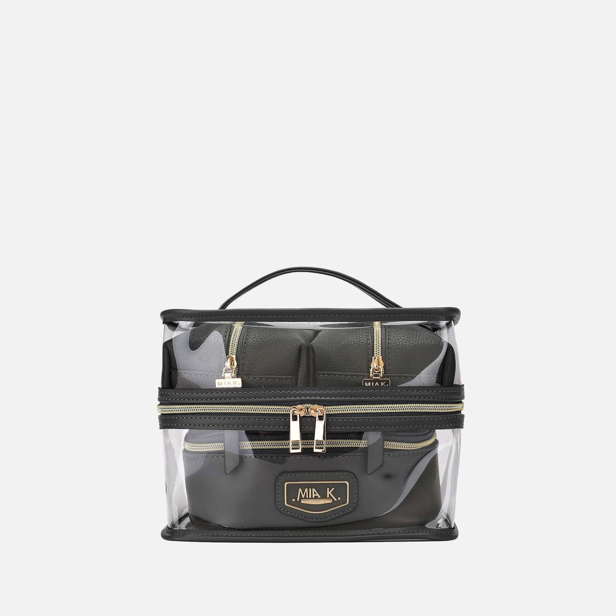 Mkf Collection by Mia K. - Emma Cosmetic Case and Set Handbag
