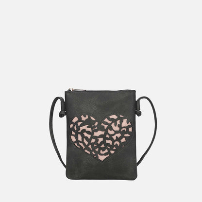 Mkf Collection by Mia K. - Heartly Crossbody Bag