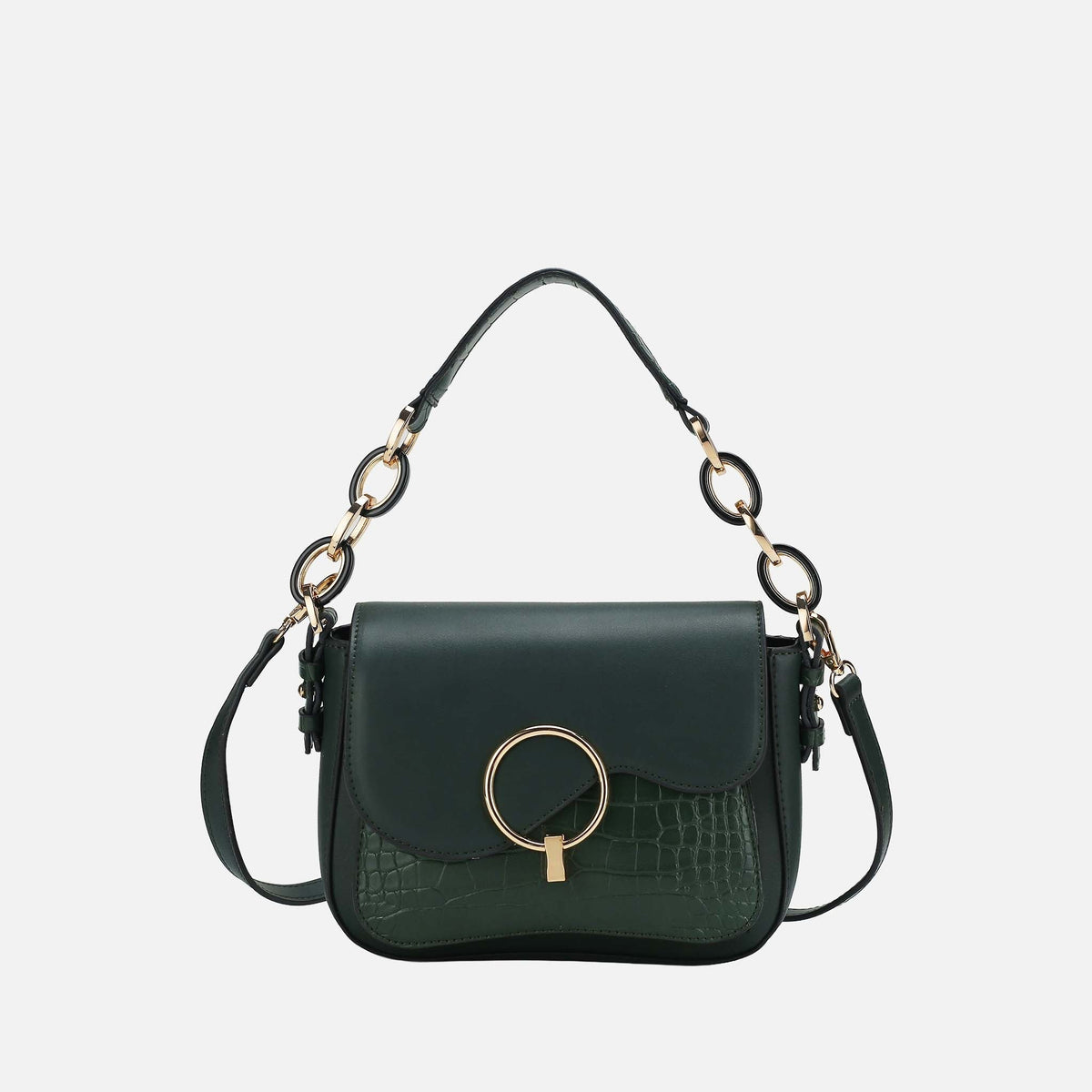 Mkf Collection by Mia K. - Fanta Croc Shoulder Bag