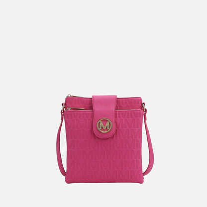 Mkf Collection by Mia K. - Marietta Signature Crossbody Bag