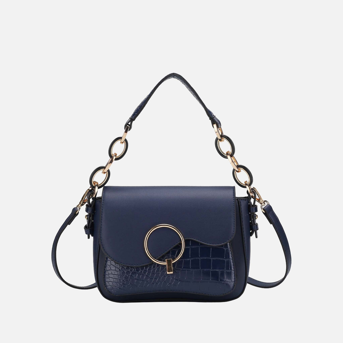 Mkf Collection by Mia K. - Fanta Croc Shoulder Bag