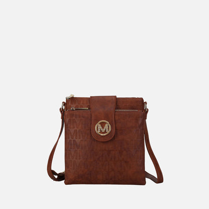 Mkf Collection by Mia K. - Marietta Signature Crossbody Bag