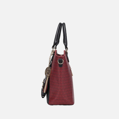 Mkf Collection by Mia K. - Jacqueline Signature Shoulder Bag