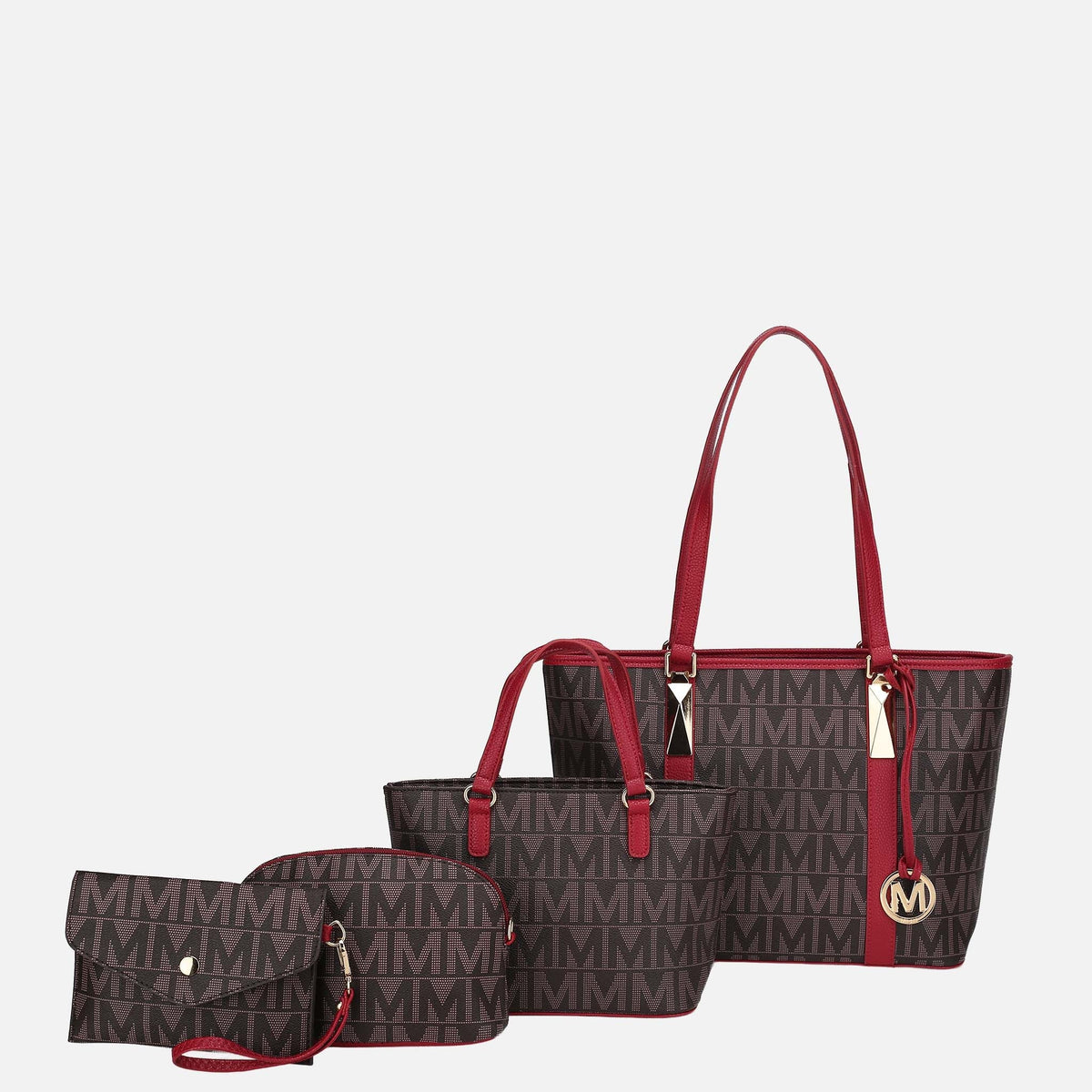 Mkf Collection by Mia K. - Marimar Signature Tote Bag and Set