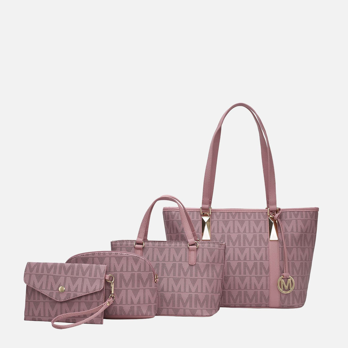 Mkf Collection by Mia K. - Marimar Signature Tote Bag and Set