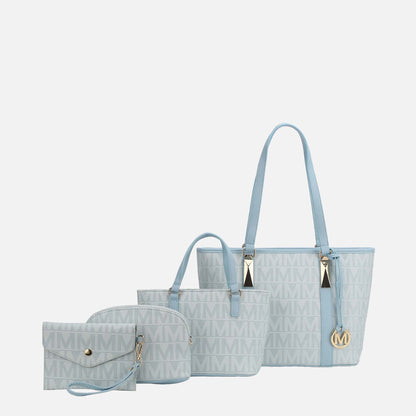 Mkf Collection by Mia K. - Marimar Signature Tote Bag and Set
