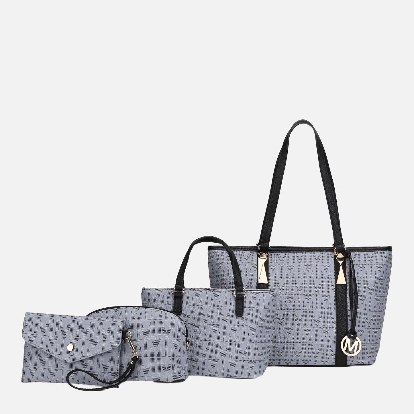 Mkf Collection by Mia K. - Marimar Signature Tote Bag and Set