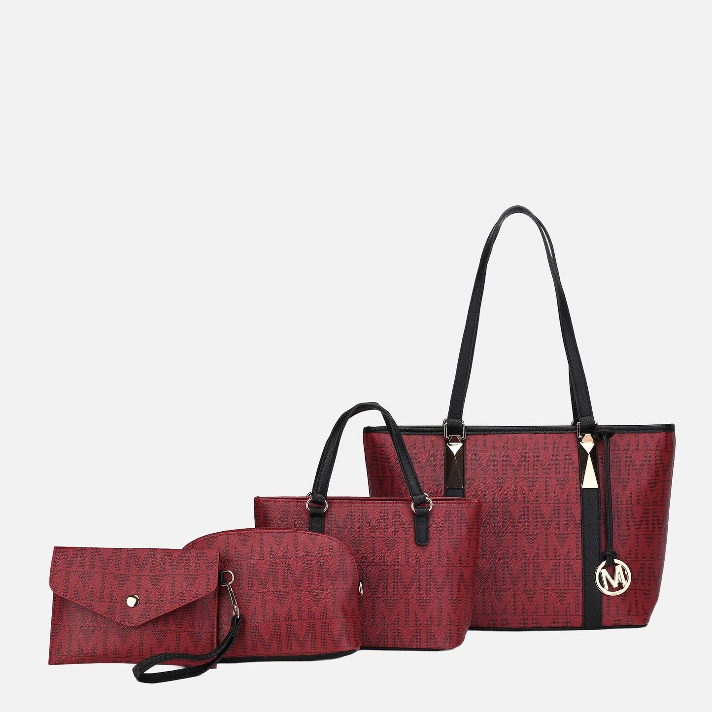Mkf Collection by Mia K. - Marimar Signature Tote Bag and Set