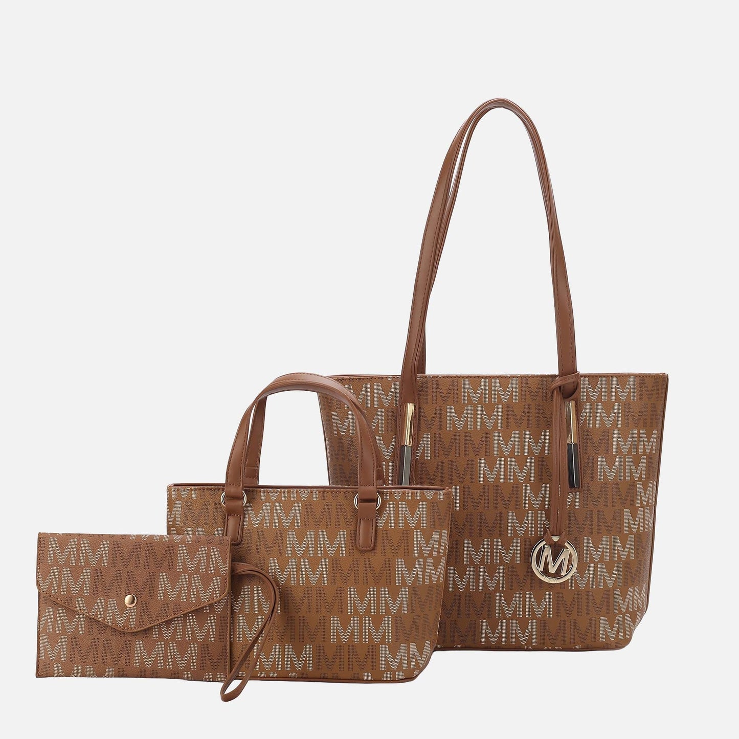 Mkf Collection by Mia K. - Aylet Signature Tote Bag and Set