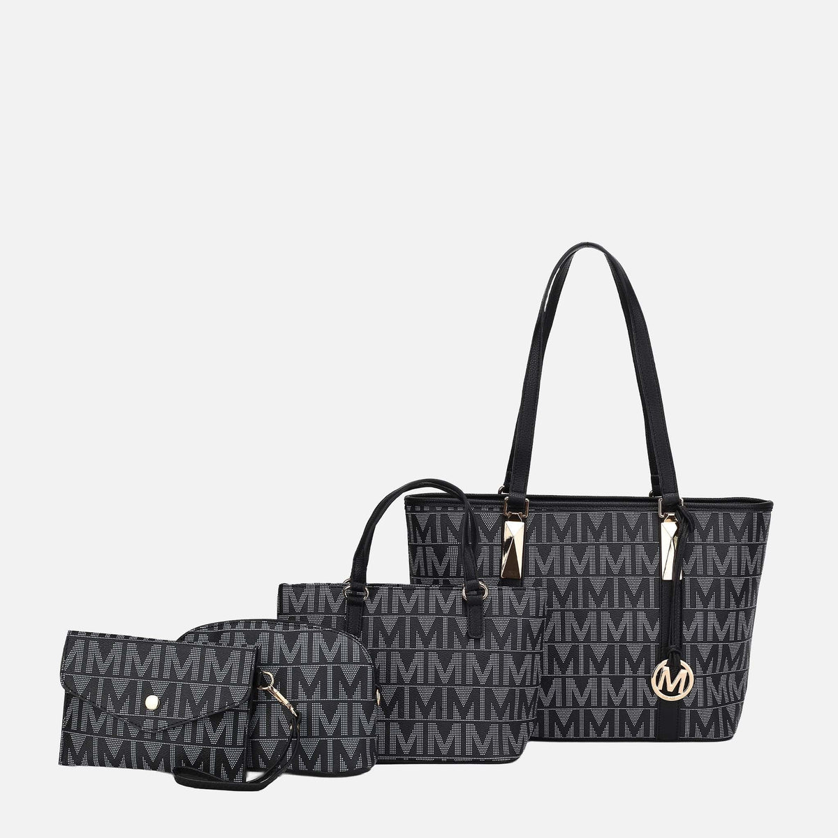 Mkf Collection by Mia K. - Marimar Signature Tote Bag and Set