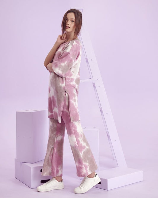 brushed rib tie Brushed Rib Tie Dye Set view 2 (piece) - shop at us.meeeshop