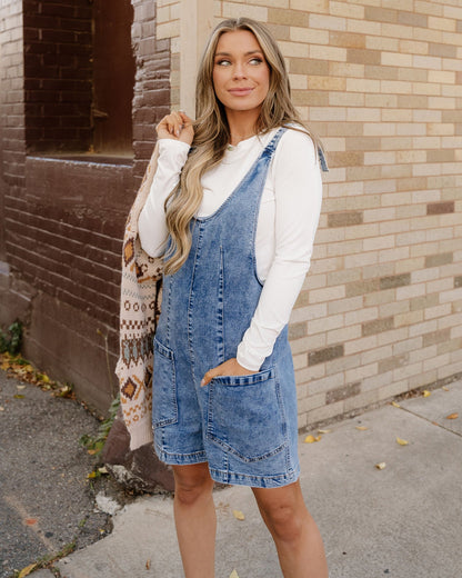jett pocket denim Jett Pocket Denim Romper view 2 (one-piece) - shop at us.meeeshop