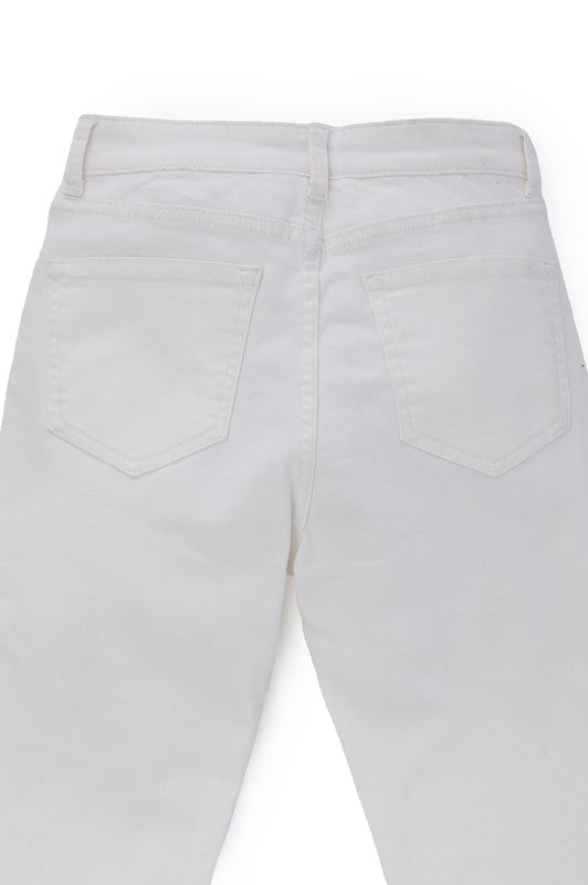 Lilou White skinny jeans | us.meeeshop