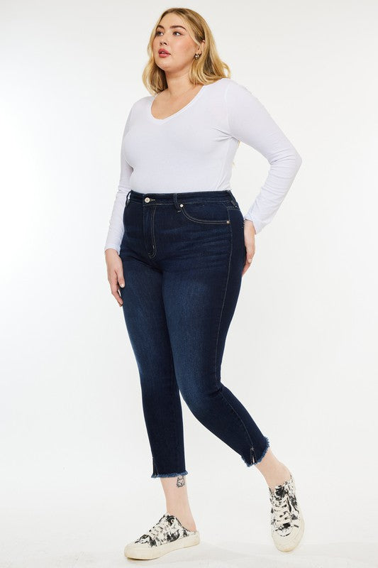 KanCan Plus High Rise Ankle Skinny Jeans | us.meeeshop