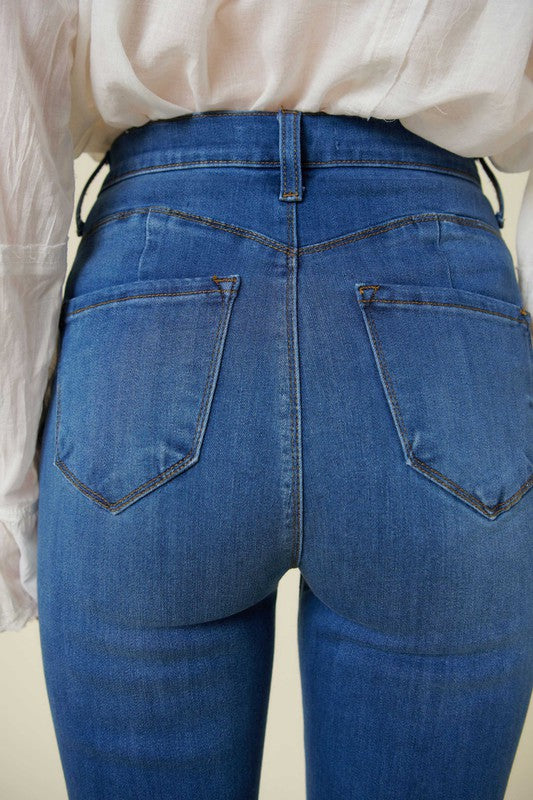 Vibrant MiU Curvy Flare Jeans | us.meeeshop