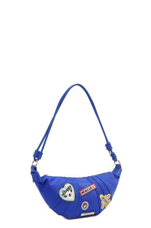 Nicole Lee USA Color Patch Croissant Bag - us.meeeshop