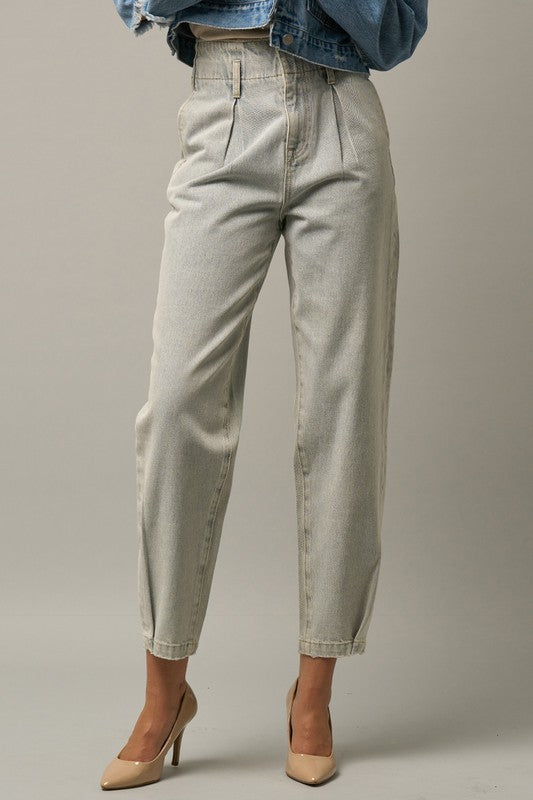 Super High Waist Balloon Jeans us.meeeshop -  Pants