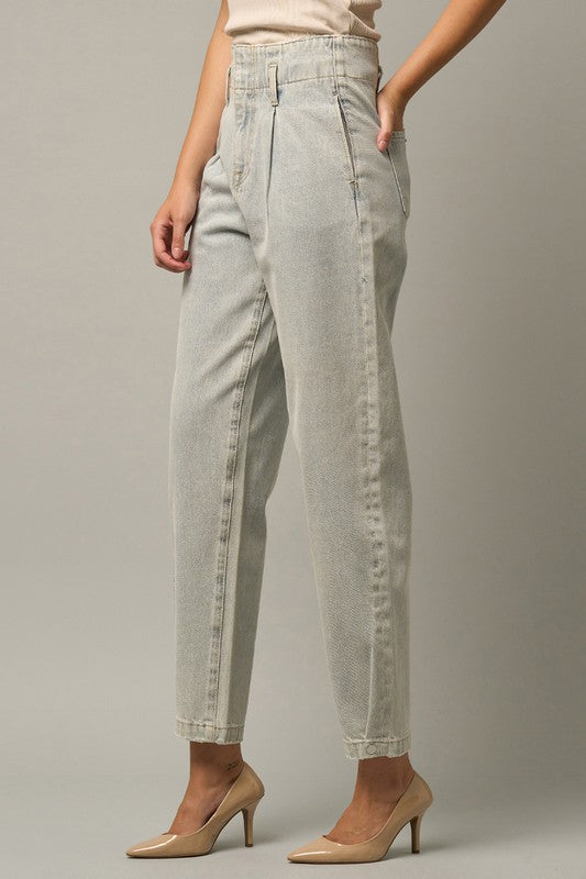 Super High Waist Balloon Jeans us.meeeshop -  Pants
