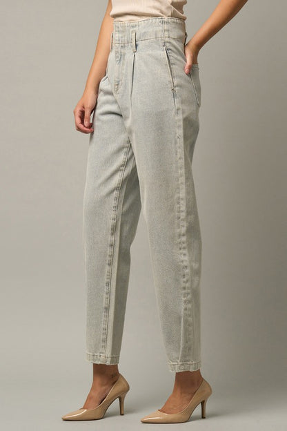 Super High Waist Balloon Jeans us.meeeshop -  Pants