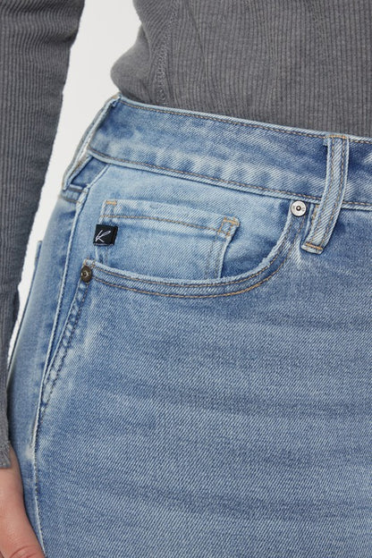 KanCan Plus Mid Rise Y2K Medium Wash Bootcut Jeans | us.meeeshop