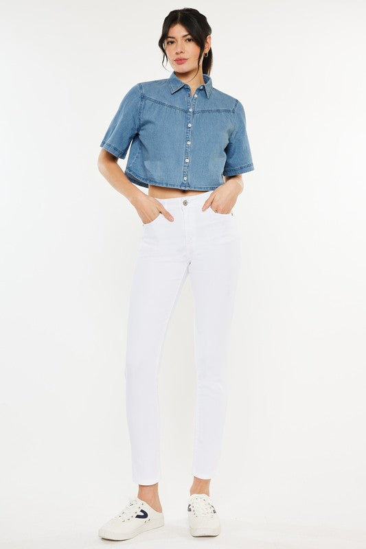KanCan High Rise Ankle Skinny Jeans | us.meeeshop