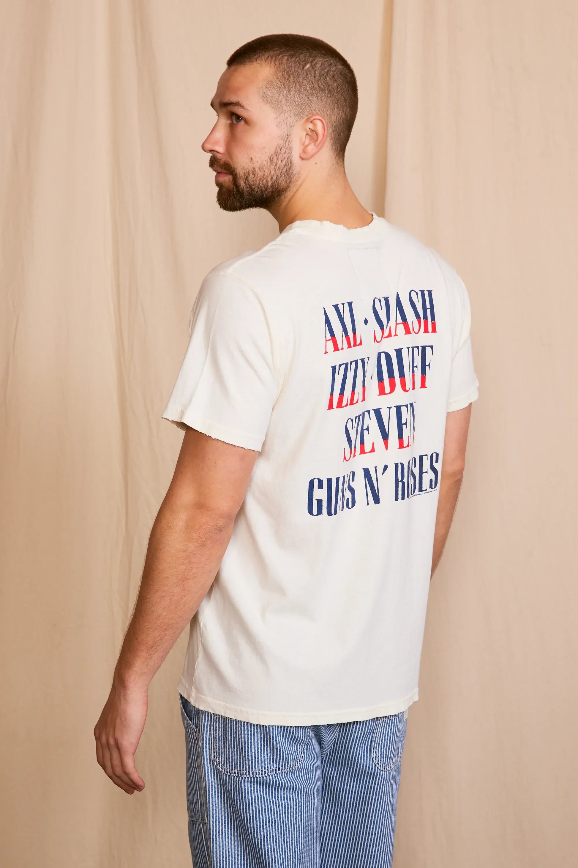 guns roses pistols Guns N' Roses Pistols Men's Tee view 3 (top) - shop at us.meeeshop