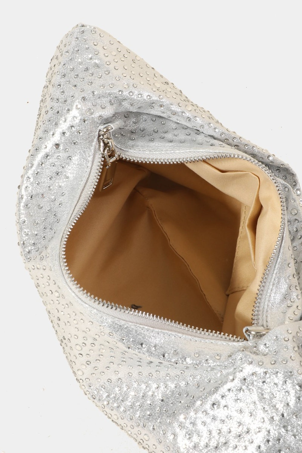 Fame Rhinestone Studded Handbag | us.meeeshop