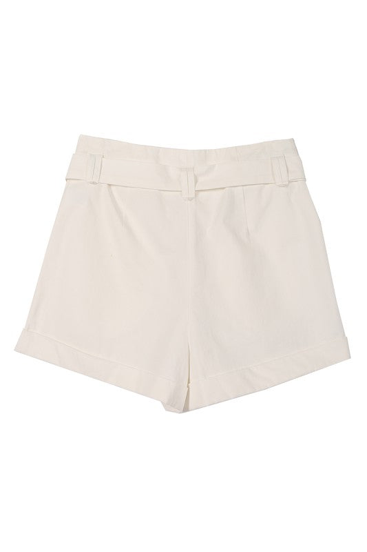 Lilou Belted Shorts | us.meeeshop